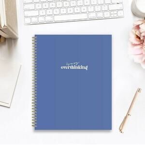 2 Blue Sky 8.5"x11" 2025-2026 Weekly/Monthly Wirebound Planner Blue